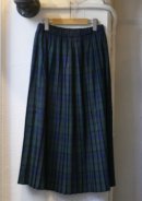 画像: 【refined works】black watch pleats skirt 商品アップ完了です。