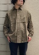 画像: 【power to the people】stripe over shirt 商品アップ完了です。