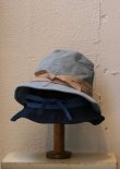 画像1: 【sublime denim trilby hat】サブライム デニム トリルビー ハット(2カラー展開)