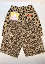 画像: 【cook man chef short pants leopard】クックマン シェフ ショートパンツ (2カラー展開)
