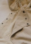 画像4: 【a,M military coat】ア、エム  異素材切替 ミリタリーコート(natural)