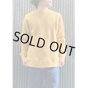 画像: 【JEMORGAN Big Waffle Crew-neck】ジェーイーモーガン ビッグワッフル クルーネック(4カラー展開)