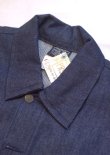 画像4: 【PRISON BLUES Yard Coat/ made in USA】プリズンブルース ヤード コート カバーオール/ アメリカ製(rigid indigo)