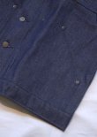 画像7: 【PRISON BLUES Yard Coat/ made in USA】プリズンブルース ヤード コート カバーオール/ アメリカ製(rigid indigo)