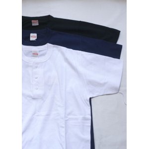 画像: 【Healthknit US-cotton Henley-neck S/S Tee】ヘルスニット アメリカ綿 ヘンリーネック 半袖Tee(3カラー展開)