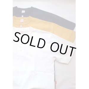 画像: 【Healthknit Max-weight Henley-neck Short Sleeve Tee】ヘルスニット マックスウエイト ヘンリーネック 半袖Tee(3カラー展開)