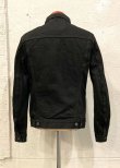 画像3: 【LINK 2301 Black×Black Denim Jacket】リンク2301 ブラック×ブラック デニム ジャケット(black)