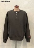 画像22: 【Healthknit Classic Sweat Henley-neck】ヘルスニット クラシック スウエット ヘンリーネック (5カラー展開)