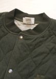 画像22: 【gym master wave quilting snap button cardigan】ジムマスター ウエーブ キルト スナップボタン カーディガン(3カラー展開)