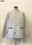 画像2: 【gym master wave quilting snap button cardigan】ジムマスター ウエーブ キルト スナップボタン カーディガン(3カラー展開)