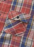 画像13: 【ALCARZA Heavy Flannel Check Work Shirt】アルカルザ ヘビーフランネル チェック ワークシャツ(3カラー展開)