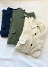 画像: 【ALCARZA Heavy Flannel Work Shirt】アルカルザ ヘビーフランネル ワークシャツ(3カラー展開)