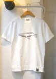 画像2: 【u.m.i slab cotton s/s tee hump back whale, made in japan】ユーエムアイ スラブコットン 半袖Tee, 日本製(white)