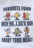 画像6: 【gym master 5.8oz T/C FAVORITE FOOD S/S tee】ジムマスター 5.8オンス T/Cドライ 半袖Tee(2カラー展開)