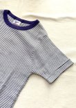 画像3: 【Robert P. Miller Panel ribbed C/N Tee】ロバート ピー ミラー パネルリブ クルーネックTee(2カラー展開)