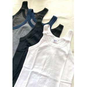 画像: 【Robert P. Miller Panel ribbed Athletic Tank top】ロバート ピー ミラー パネルリブ アスレチック タンクトップ(4カラー展開)