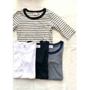 画像: 【Robert P. Miller Panel ribbed H/S Tee】ロバート ピー ミラー パネルリブ ハーフスリーブTee(4カラー展開)