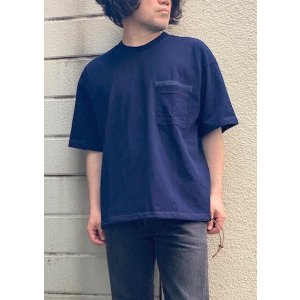 画像: 【gym master 6.4oz Indigo Big S/S Tee】ジムマスター 6.4オンス インディゴ ビッグTee(one wash)