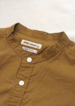 画像11: 【ciao Typewriter Band-collar Long-sleeve Shirt/ made in Japan】チャオ タイプライター バンドカラー 長袖シャツ/ 日本製(3カラー展開)