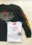 画像1: 【cook man long-sleeve Tee /Grill】クックマン 長袖Tee (2カラー展開)