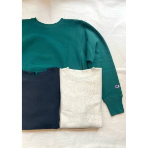 画像: 【champion 11.5oz reverse weave crew-neck sweat shirt】チャンピオン 11.5オンス リバースウィーブ クルーネック スウエットシャツ(3カラー展開)