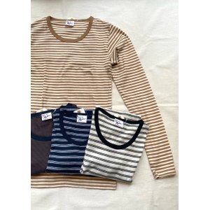 画像: 【Robert P. Miller Panel ribbed Long sleeve Tee】ロバート ピー ミラー パネルリブ ロングスリーブTee(4カラー展開)