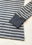 画像4: 【Robert P. Miller Panel ribbed Henley neck Long sleeve Tee】ロバート ピー ミラー パネルリブ ヘンリーネック ロングスリーブTee(3カラー展開)