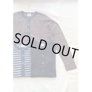 画像: 【Robert P. Miller Panel ribbed Cardigan】ロバート ピー ミラー パネルリブ カーデイガン(3カラー展開)