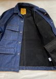 画像5: 【gym master Bonding Flap Pocket Jacket】ジムマスター ボンディング デニム/カツラギ フラップポケット ジャケット(2カラー展開)