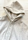 画像5: 【Healthknit Classic Sweat Henley Hoodie】ヘルスニット クラシック スウエット ヘンリーフーディ― (3カラー展開)