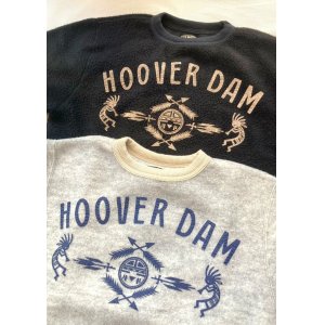 画像: 【GUNZ HOOVER DAM Crew neck Fleece/ made in Japan】ガンズ クルーネック フリース/ 日本製(2カラー展開)