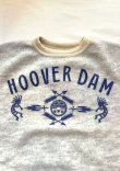 画像4: 【GUNZ HOOVER DAM Crew neck Fleece/ made in Japan】ガンズ クルーネック フリース/ 日本製(2カラー展開)