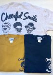 画像1: 【gym master 10.3oz Sweat Big Tee/ Cheerful Smile】ジムマスター スウエット ビッグ Tee(3カラー展開)