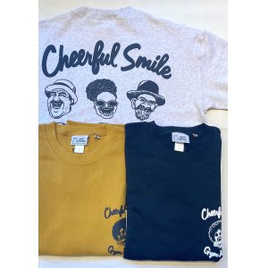 画像: 【gym master 10.3oz Sweat Big Tee/ Cheerful Smile】ジムマスター スウエット ビッグ Tee(3カラー展開)