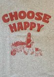 画像3: 【gym master 10.3oz Sweat Big Tee/ CHOOSE HAPPY】ジムマスター スウエット ビッグ Tee(2カラー展開)