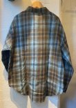 画像3: 【Flannel Check Shirt】フランネル チェックシャツ(gray)