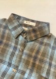 画像4: 【Flannel Check Shirt】フランネル チェックシャツ(gray)