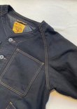 画像11: 【gym master Half Moon Pocket Collarless Jacket】ジムマスター ハーフムーンポケット ノーカラー 中綿ジャケット(2カラー展開)