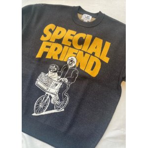 画像: 【gym master Jacquard Knit/ SPECIAL FRIEND】ジムマスター ジャガードニット(charcoal)