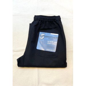 画像: 【FIVE BROTHER Poly/Twill Easy Pants】ファイブブラザー ポリエステル ツイル イージーパンツ(black)