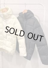 画像: 【OMNES Down Jacket】オムネス フード付き コクーン ダウンジャケット(2カラー展開)