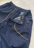 画像6: 【gym master 10oz Stretch denim Two tack Pants】ジムマスター 10オンス ストレッチデニム ツータックパンツ(one wash)