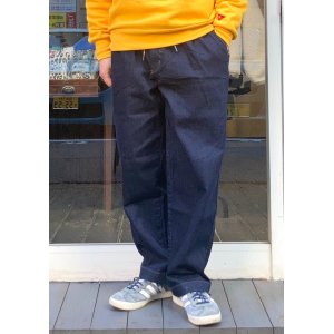 画像: 【gym master 10oz Stretch denim Two tack Pants】ジムマスター 10オンス ストレッチデニム ツータックパンツ(one wash)