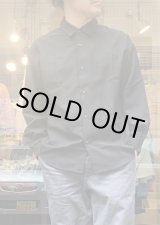 画像: 【Ciao Balloon Sleeve Loose Shirt/ made in Japan】チャオ バルーンスリーブ ルーズシャツ/ 日本製(black)