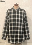 画像6: 【Ciao Ombre Check Dud Shirt】チャオ オンブレチェック ダッドシャツ(2カラー展開)