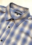 画像3: 【Ciao Ombre Check Dud Shirt】チャオ オンブレチェック ダッドシャツ(2カラー展開)