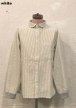 画像2: 【gym master 2way Shawl Collar Long-sleeve Shirt】ジムマスター 2way ショールカラー 長袖シャツ(2カラー展開)