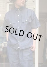 画像: 【gym master Light Denim Short Sleeve Shirt】ジムマスター ライトデニム ショートスリーブ シャツ(one wash)