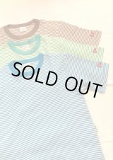 画像: 【Healthknit Multi Border Waffle Crew-neck/ Women's】ヘルスニット マルチボーダー ワッフルクルーネック/ レディース サイズ(3カラー展開)