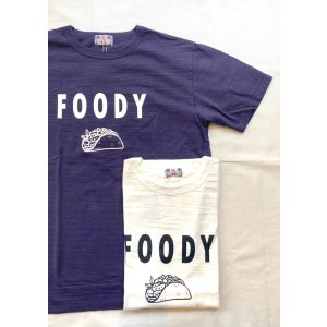 画像: 【u.m.i slab cotton s/s tee FOODY, made in japan】ユーエムアイ スラブコットン 半袖Tee, 日本製(2カラー展開)